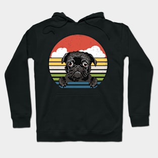 80s Pug Hoodie